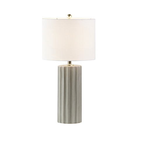 Martha Stewart Glendale Ribbed Ceramic Table Lamp & Reviews Wayfair